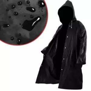 어른용 긴 우비 남자우의 대형 튼튼한 방수코트 판쵸