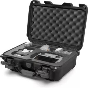 나누크 915 DJI 미니 4 프로 플라이 모어 콤보용 하드쉘 케이스 블랙