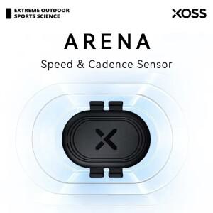호환 XOSS 스피드 페달 주파수 센서 ANT+블루투스 자전거 케이던스 초박형 방수 ARENA