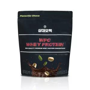 삼대오백 WPC 단백질 보충제 쉐이크 웨이 프로틴 피스타치오초코, 1kg, 1개