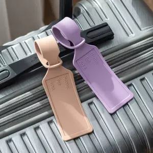 국산 TBZ 여행용 네임택 이름 아동 어린이집 가방 스트랩 러기지택 케리어 유치원 텍 실리콘