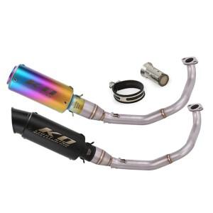 [호환품]혼다 호환 나비 110 -2025용 풀 배기 시스템 슬립온 스테인리스 스틸 프론트 미드 파이프 모터사이