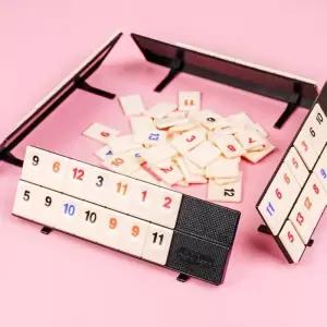 보드게임 이스라엘 빠른 이동 타일 클래식 원더 보드 게임 2-4People 마작 디지털 홈 가족 파티 아이