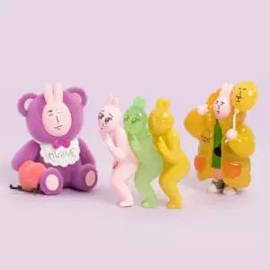 아트박스 마이프렌즈래빗 뷰티풀무드 피규어 BOX 6개입