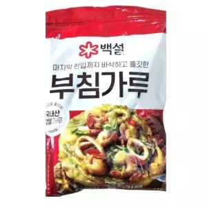 백설 부침가루 1KG X 10개 바삭한 명절부침 명절음식 부침용 식당용