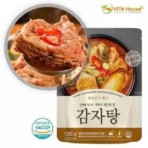 참스토리 감자탕 1KG 감자탕 해장국 간단요리 뼈해장국 캠핑요리