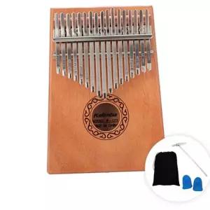 17 키칼림바 입문용 휴대용 어린이 마호가니 칼림바 타악기 선물 뮤직박스 비브라토 취미용 피아노 오르골