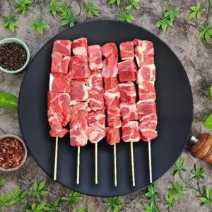 호주산 양꼬치 1KG 어린양 양꼬치 양갈비 양억게살 캠핑고기