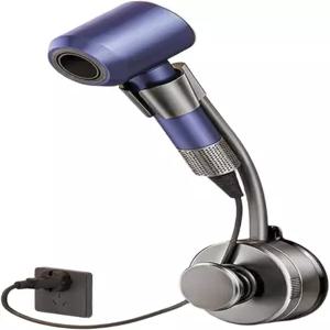 360도 건조기 홀더 조절 가능한 핸즈프리 브래킷 유연한 팔 기능이 있는 드라이어 마운트 욕실 스타일링