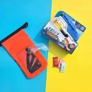 전동물총 세트 준비물 물총 축제 놀이 자동물총 방수가방 고글 투명 안경 코인타월