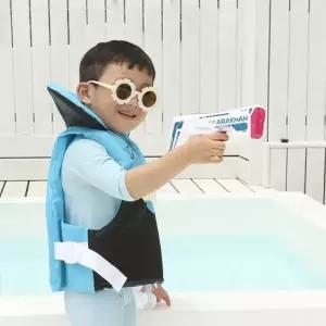 ( )아라칸 워터밤 전동 물총 자동 분수 물총 어린이 아기 워터건 E230