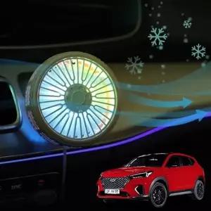 뉴투싼IX 시즌2 공기순환선풍기 송풍구호환