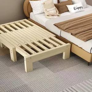 접이식 원목침대프레임 자취방 프레임 대나무 간이
