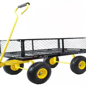 웨건 철제 캠핑용 카트 캐리어 수레 소형 대형 왜건 펜션 텐트 접이식 끌차