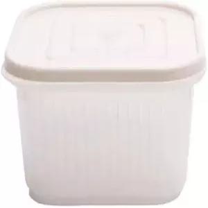 밀폐된 상자 배수 냉장고 보관 바구니 과일 및 채소 세척 필터 메쉬 주방