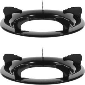 헤모톤 가정용 레인지 브래킷 9.05인치 원형 버너 링 주물 철제 주방 스토브 랙 팬 지지 스탠드 레스토랑