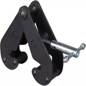 I빔 클램프 고강도 강철 하중 용량 1톤에서 5톤 조절 가능한 폭 레일 및 들어 올리고 운반하는 데