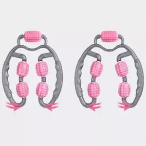 (색상 퍼플)다용도 멀티 마사지 용품 소품 종아리 배 목 다리 팔 롤러 관리 도구 소품 용품