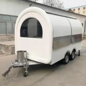 맞춤형 주방 상업용 매점 푸드 트럭 커피 스크림 및 스낵 사업을 위한 길거리 자판기 케이터링 유닛과 함께