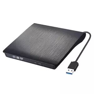 노트북 데스크탑용 광학 드라이브 인클로저 케이스, USB 3.0 C타입 SATA 외장 DVD CD-ROM RW 플레이어, 12.