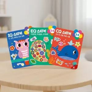 도티도그 CQ스티커 3,4세 세트 - 우리집,마을,동물,식물(12305)