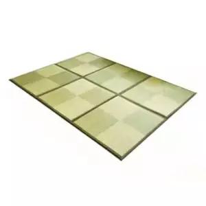 화문석 왕골 매트 잎 초록 무늬 대나무 인테리어 여름