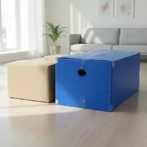 단프라 이사박스 6호 대용량 플라스틱 정리함 수납박스