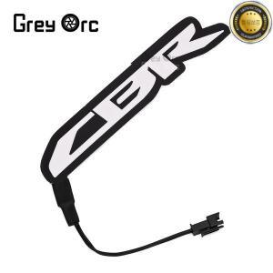 혼다 CBR650R CBR 1000RR Sickers 차가운 깜박이는 스트라이프 램프 용 야간 주행 신호등 빛나는 스티커