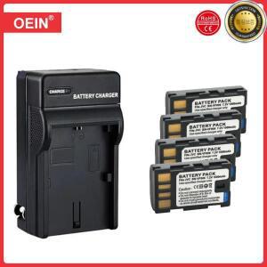 BN-VF808 배터리 및 충전기 JVC GZ-HD7 GZ-MG575 GR-D750 1000mAh 4 개
