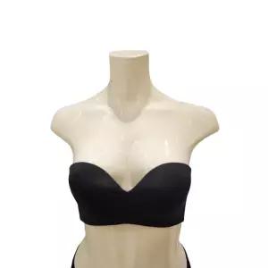 [트라이엄프](신세계 사우스시티)블랙 웨딩 쉘브라 어깨끈 탈부착 타공패드 노와이어 반컵 브라(TCES112...