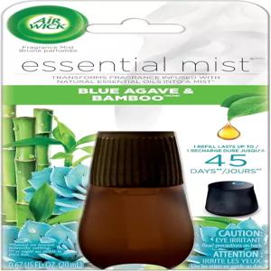 에어 윅 에센셜 미스트 리필 1캔트 블루 아가베와 대나무 오일 디퓨저 방향제