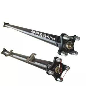 트레일러 바퀴 캠핑카 카트 액스 액슬 리어 하부 트롤리