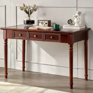 엔틱 원목책상 서랍 인용 북유럽 사무실 엔틱책상 가구