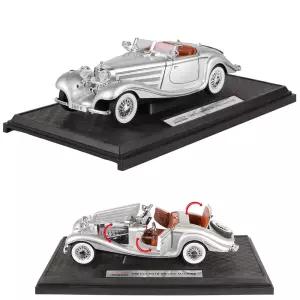 바니랜드 모터쇼 다이캐스트 미니카 MDBZ 로드스터 실버