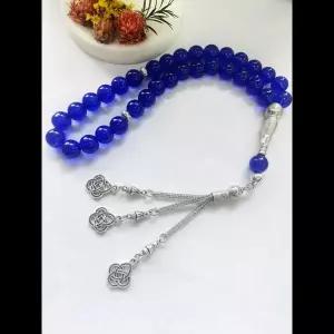 호환  도 유리 묵주 무슬림 기도문 핸드 스트링 태슬 펜던트 이슬람 중동 Uae 두바이 아랍 10mm 33 개