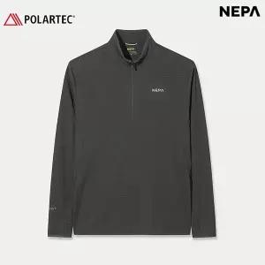 [네파] 남성 폴라텍 파워 드라이 롱슬리브 집업 티셔츠 (7M15402-KC0)