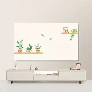 TV 커버 방진 방수 신축성 강화 먼지 방지 LCD 스크린 보호용 실내외용