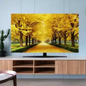 TV 커버 방진 보호 대형 곡면 평면 실내 북유럽 스타일 방수 먼지 방지 강화 덮개 65인치