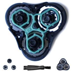 [미국배송] 필립스 노렐코 센소터치와 호환되는 RQ11 교체 헤드 헤드 1150X 180X 1160X 1170X 새로운 업그레이드 면도 장치용 센서터치 2D 전기 면도기