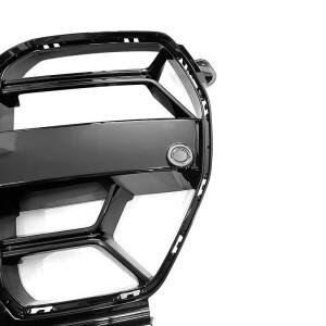 BMW 호환 M3 M4 G80 G82 2020 ABS 그릴용 자동차 앞 범퍼 후드 튜닝 레이싱