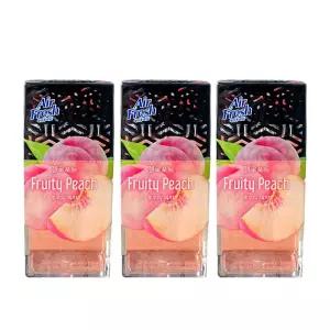 에어후레쉬 젤로포트 후르티피치 120g x 3개 방향제 실내용 차량용