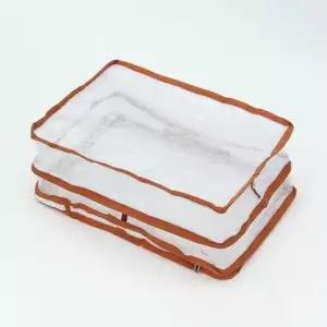 [JED] 압축비닐 수납팩 의류 압축 의류정리 패딩 포장주머니 52x40x58cm