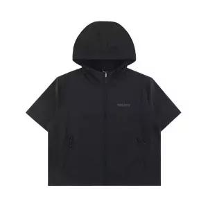 디스커버리 여성 프레시벤트 폴튼 반팔 트레이닝 자켓 DWTR9A053-BKS