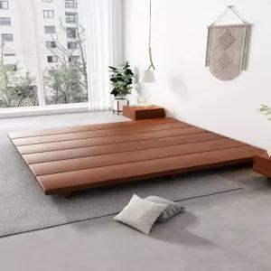 무헤드 평상형 침대프레임 원목 신혼 150x200cm 8cm 저상형 다다미 깔판