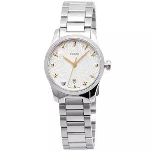 타임플래닛 구찌 YA126572A G-타임리스 메탈밴드 시계