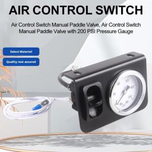 트럭 시트  에어 서스펜션 시스템용 컨트롤 스위치 수동 패들 밸브 미터 자동차 인터 액세서리 O6E5