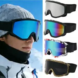스키 고글 방풍 사이클링 오토바이 겨울용 김서림 방지 스노보드 안경 마스크 선글라스