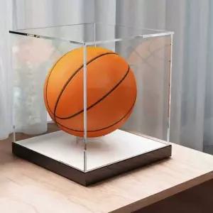 싸인볼 보관함 케이스 화이트 축구공케이스 디스플레이