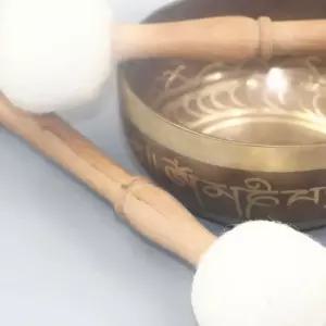 요가종 싱잉볼 티벳종 스틱 명상종 명상도구 막대 채 소형 에스티