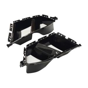 프론트 범퍼 공기 흡입구 그릴 사이드 벤트 장식 립 하이 퀄리티, ABS 액세서리 튜닝, BMW M3 G80 2020-202